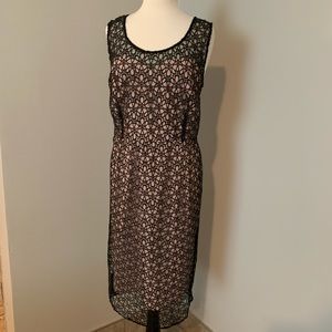 Ann Taylor lace illusion dress